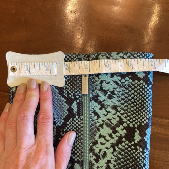 Gianni Bini Snakeskin Print Over the Knee Boots - Picture 14 of 16